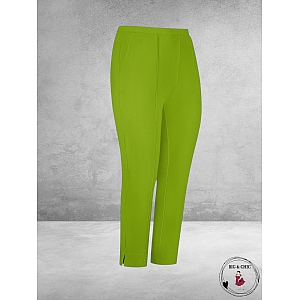 PLUS BASICS Broek 7/8 KIWI